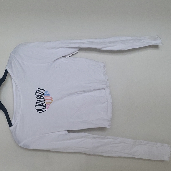 Playboy Cropped Top - Picture 1 of 2